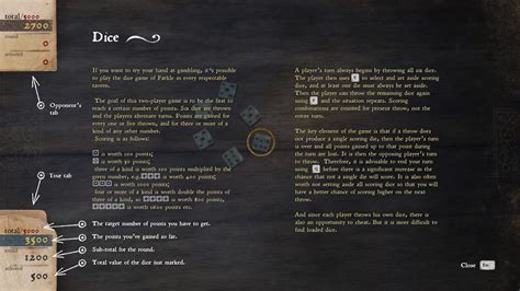 kingdom come dice game rules